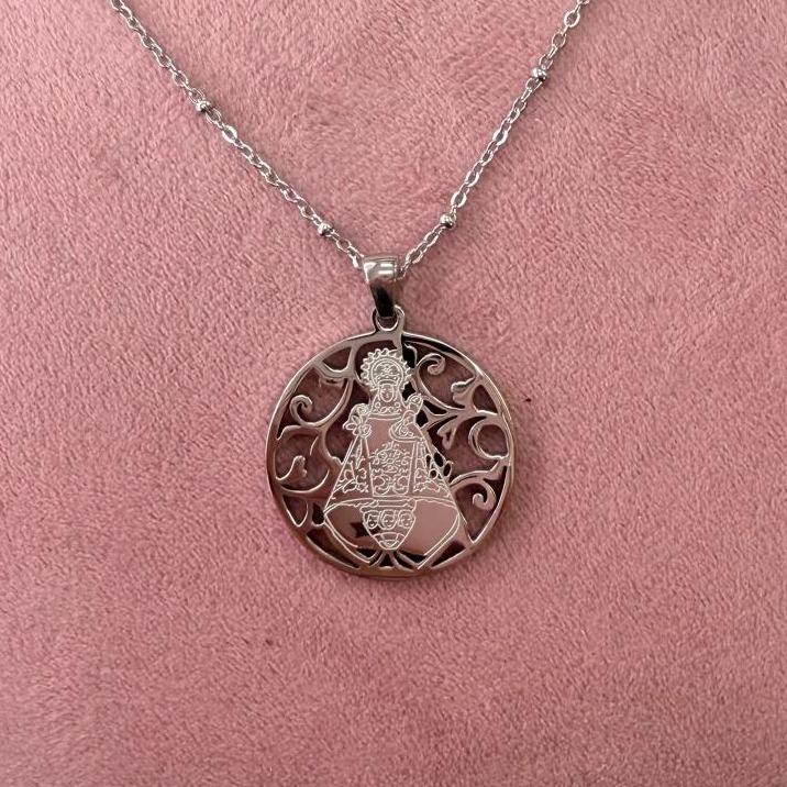 Virgen de Covadonga - Acero Inoxidable