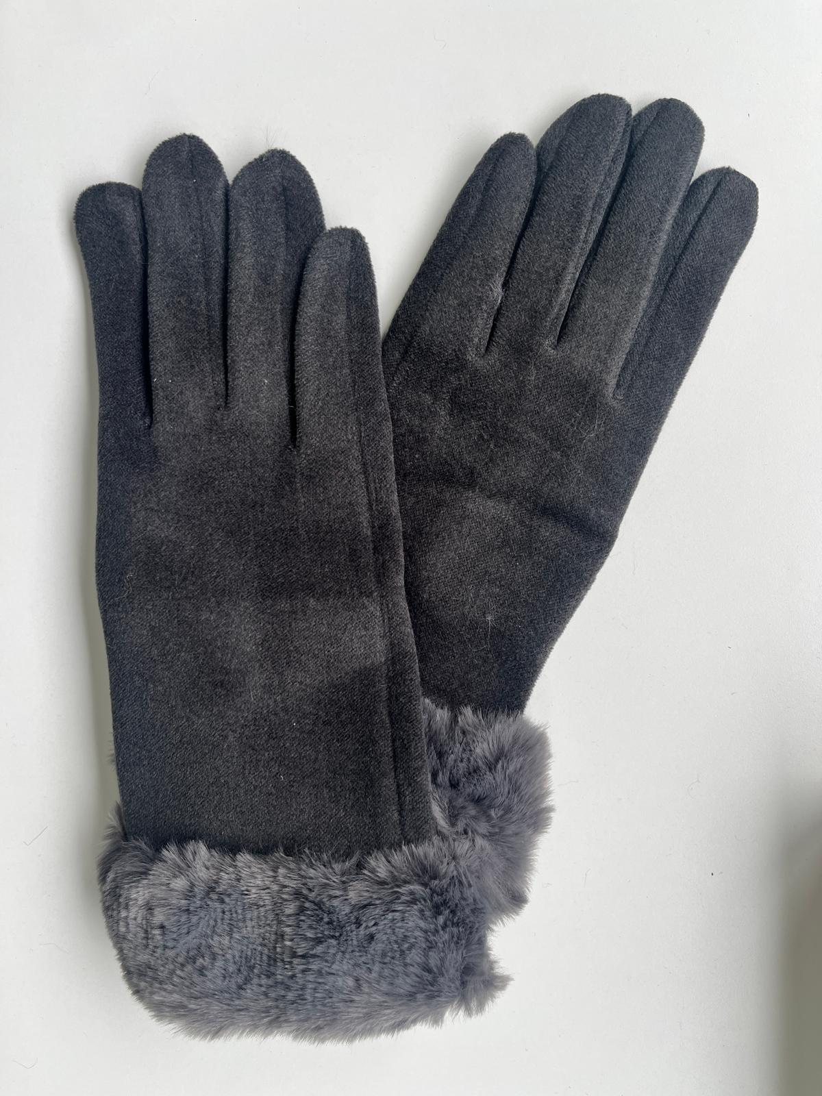 Guantes de Gamuza Elástica extra suave con Forro de Pelo para Mujer Calidad Superior y Confort Optimo