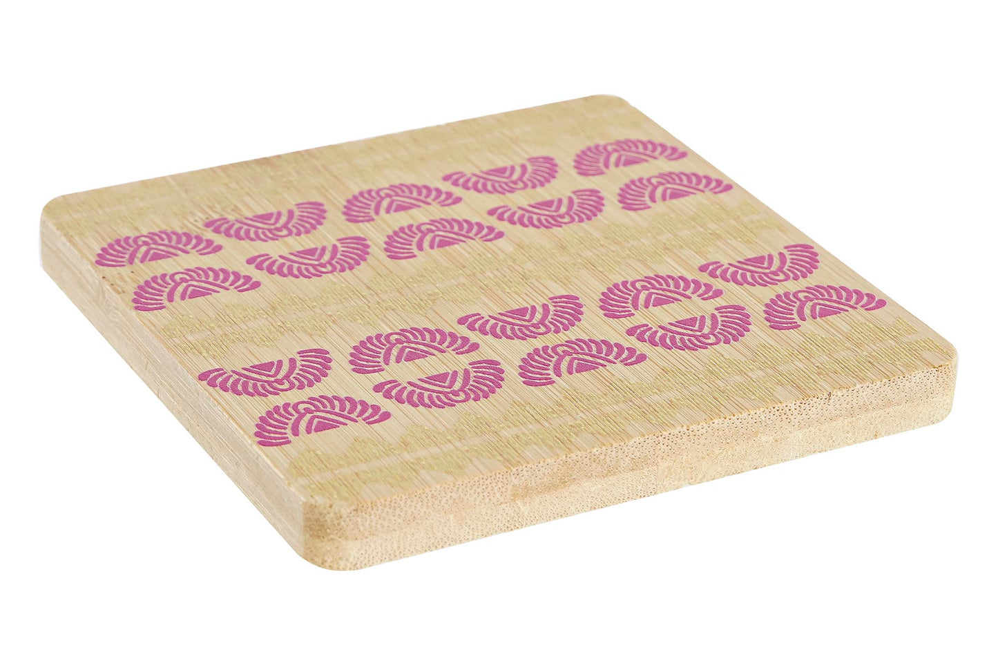 Posavasos de madera bambú
