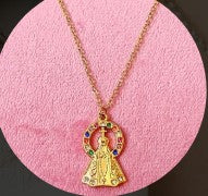 Collar Virgen del Pilar Multicolor