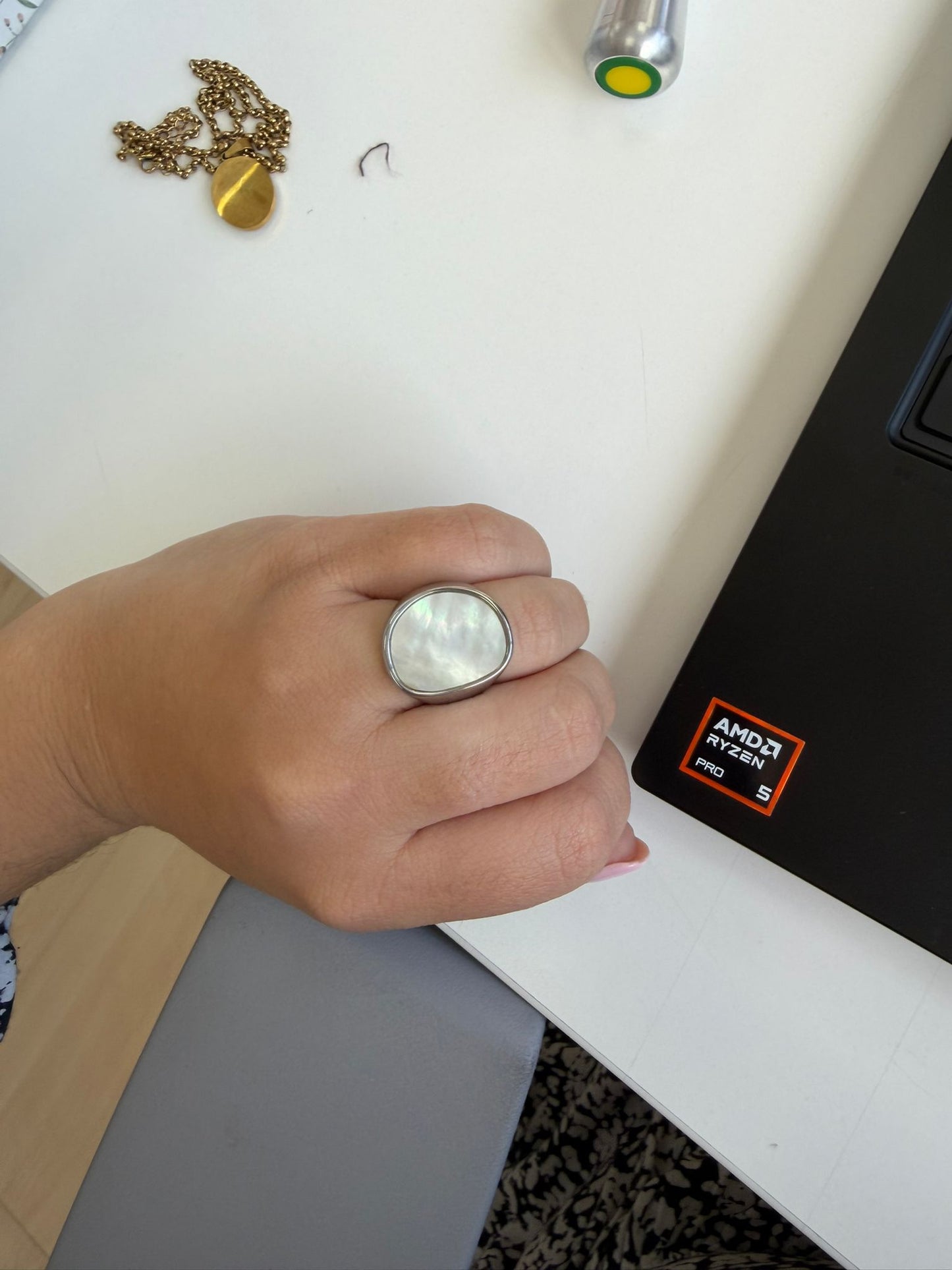 Anillo Mediterráneo - Acero Inoxidable