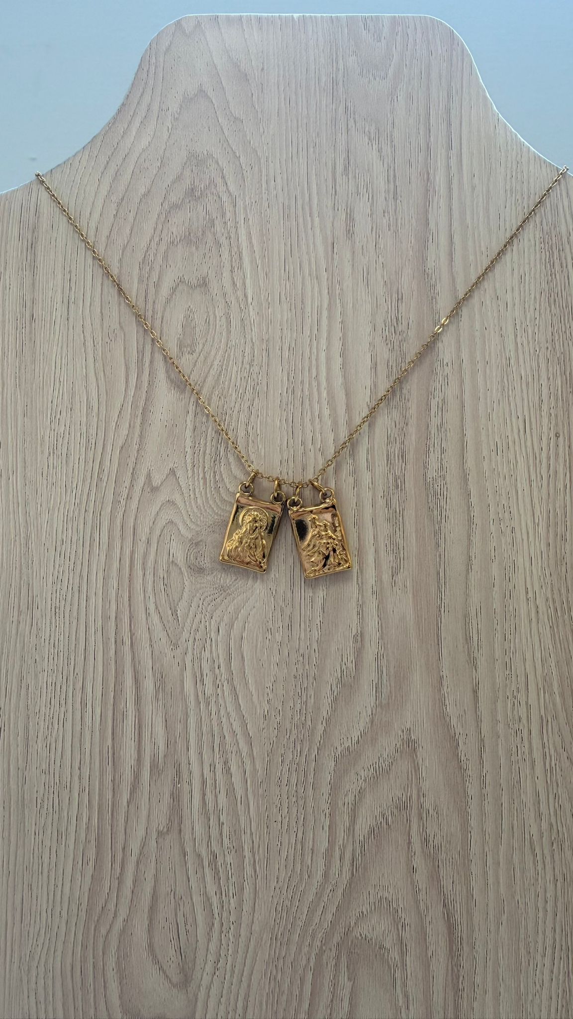 Collar Escapularios - Acero Inoxidable