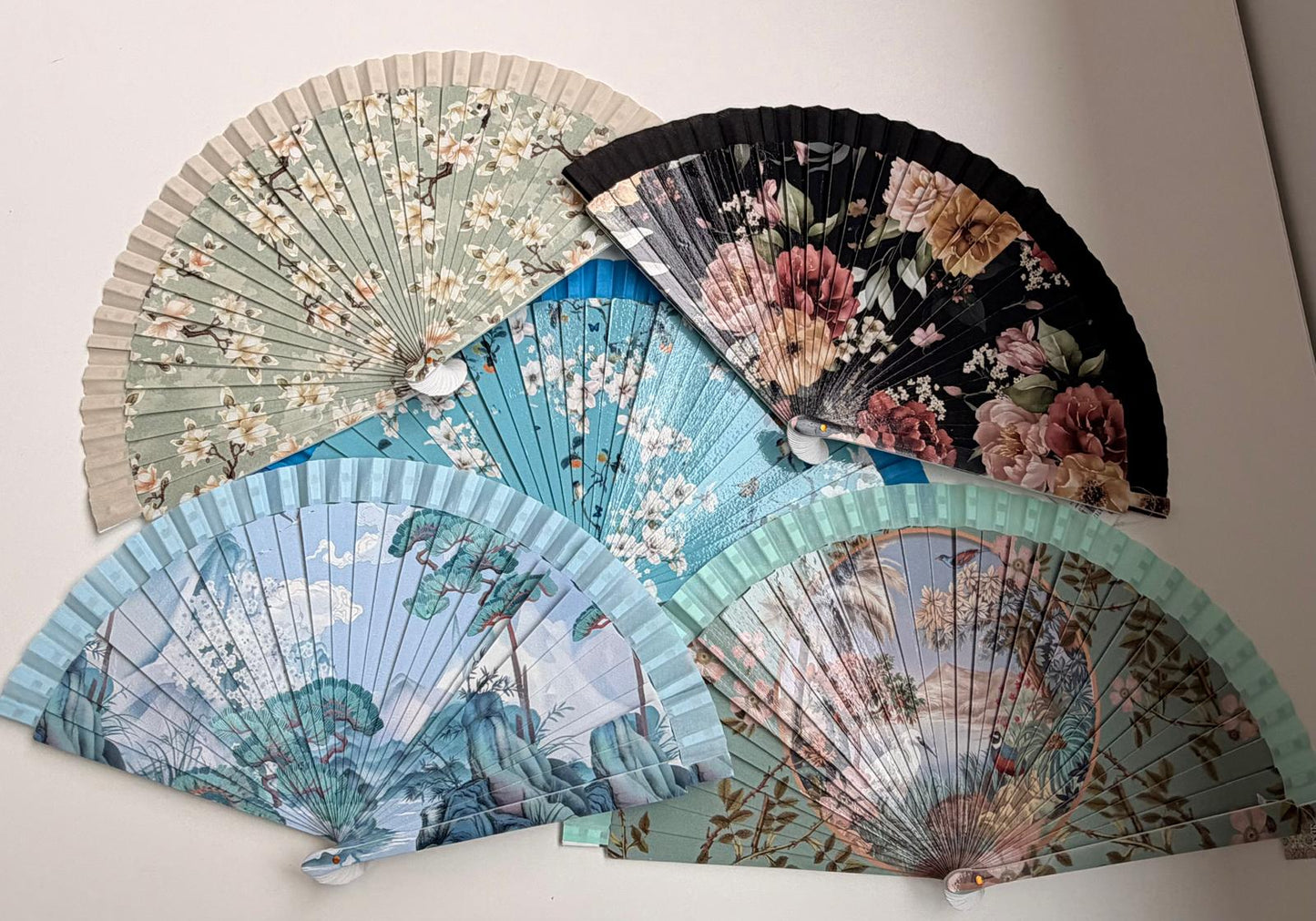 Abanicos con Diseños - Ideales para verano