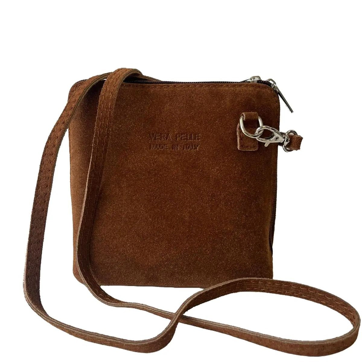 Bolso Bandolera Piel Ante - Colores