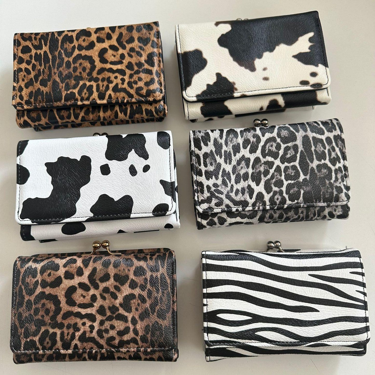 Monedero Mujer Animal Print en 6 modelos diferentes