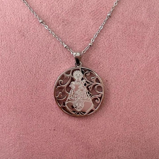 Virgen de Covadonga - Acero Inoxidable