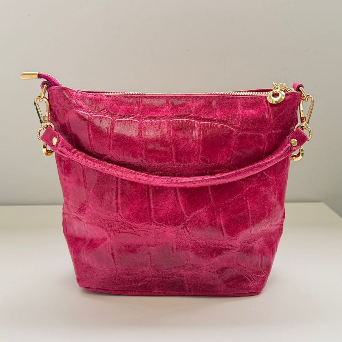 Bolso Jimena - Piel Auténtica Coco - Colores