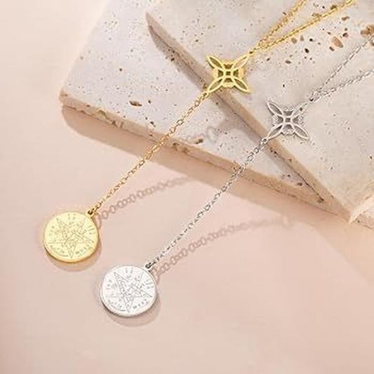 Collar Doble Protección en Acero Inoxidable - Disponible en dorado y Plateado