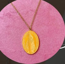 Collar Virgen del Carmen 029