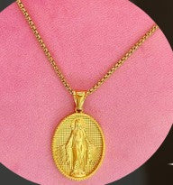 Medallón Virgen de la Milagrosa