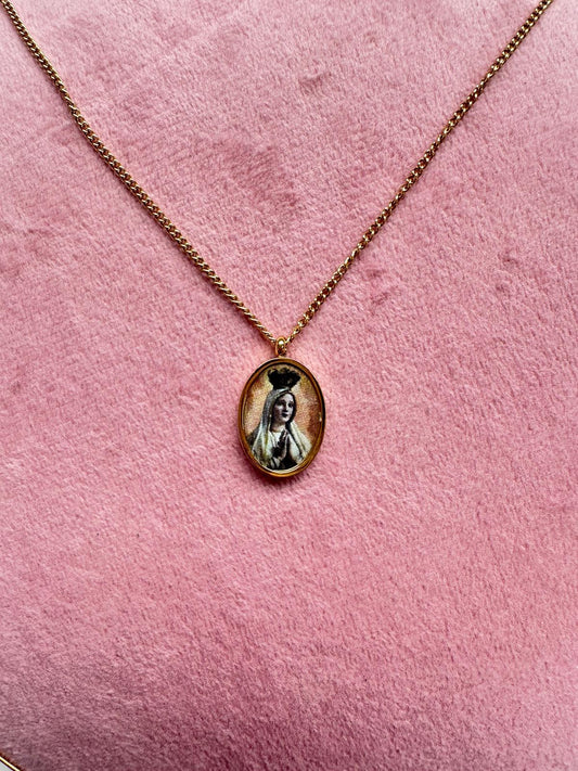 Medalla Virgen de Fátima a Color