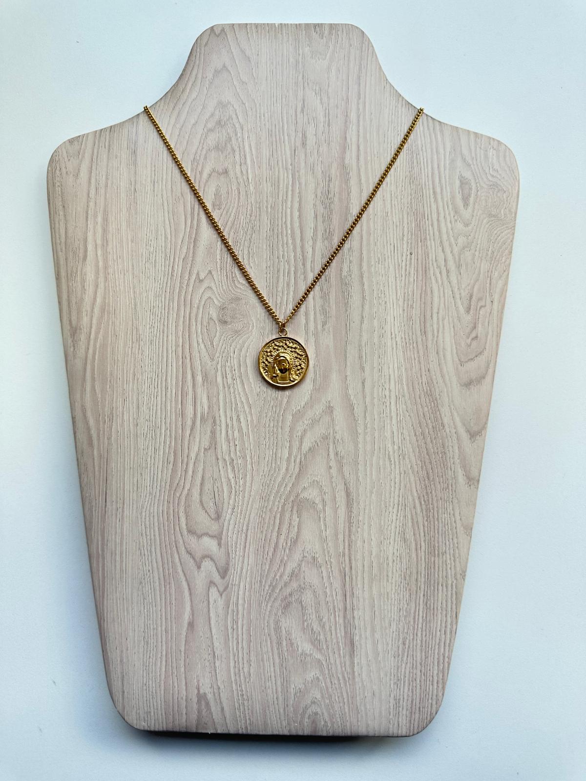 Medalla Virgen de la Alegría  - Acero Inoxidable