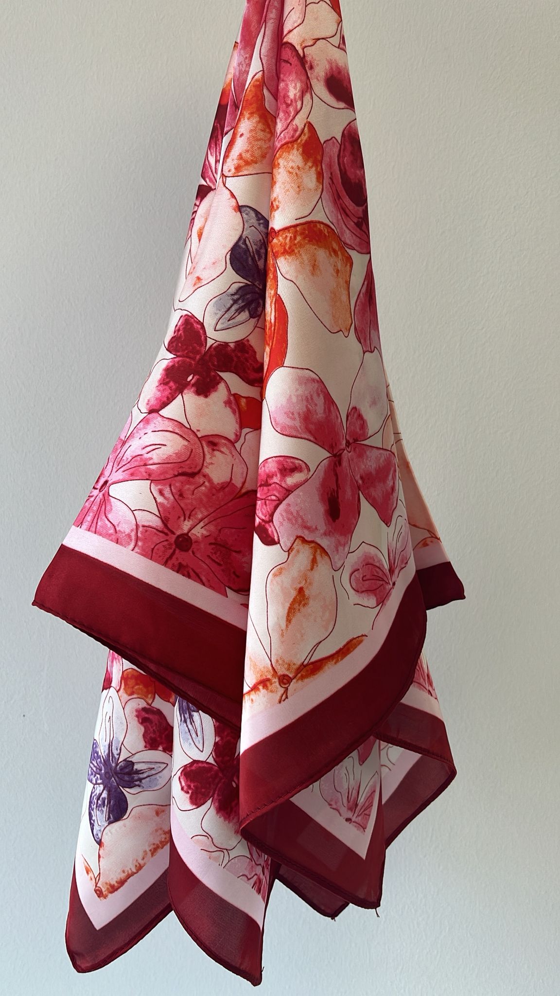 Pañuelo Óleo Floral