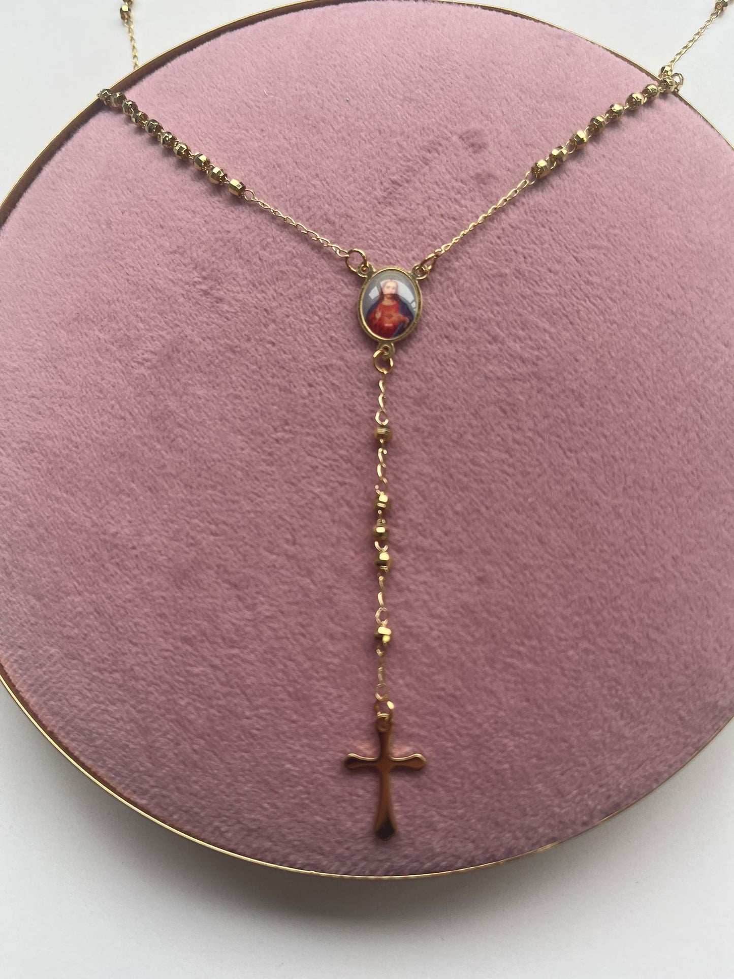 Rosario de Jesús - Acero Inoxidable