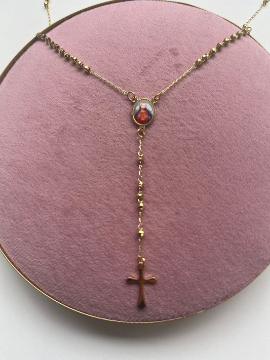 Rosario de Jesús - Acero Inoxidable