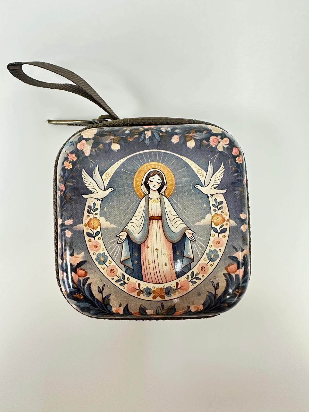 Estuche Devocional Para Artículos Religiosos - Varios Modelos - Metal