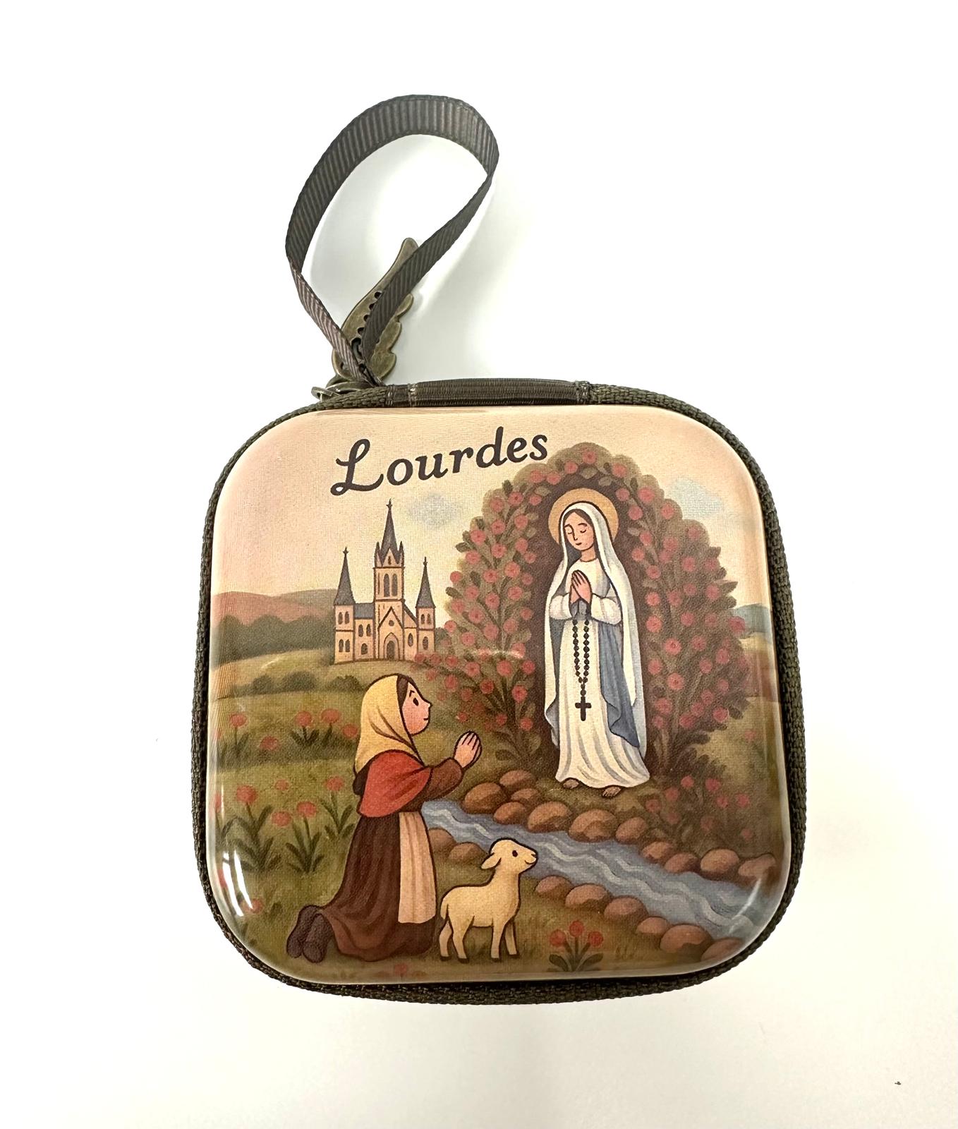 Estuche Devocional Para Artículos Religiosos - Varios Modelos - Metal