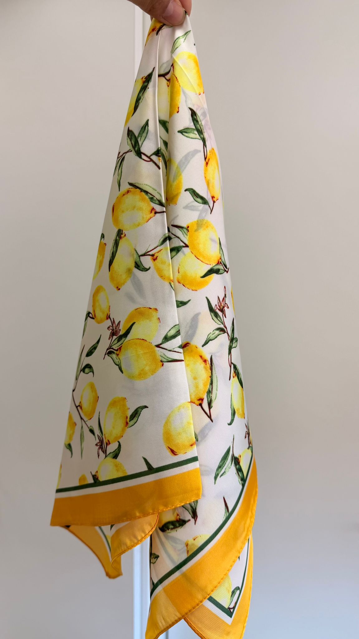 Pañuelo Amarillo de Limones