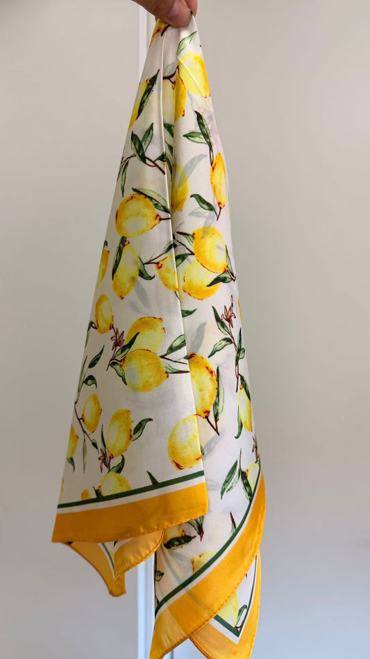 Pañuelo Amarillo de Limones