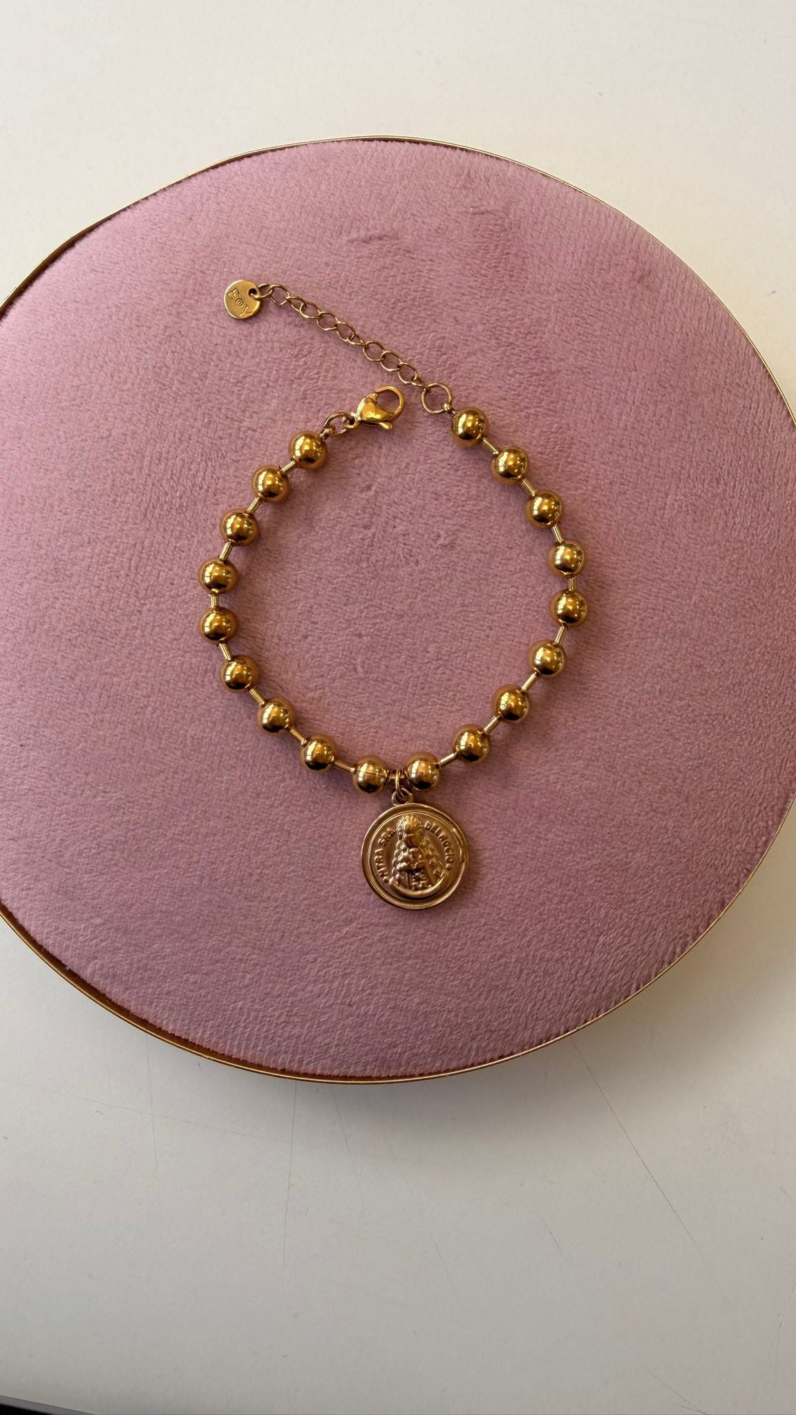 Pulsera de la Virgen del Rocío - Acero Inoxidable