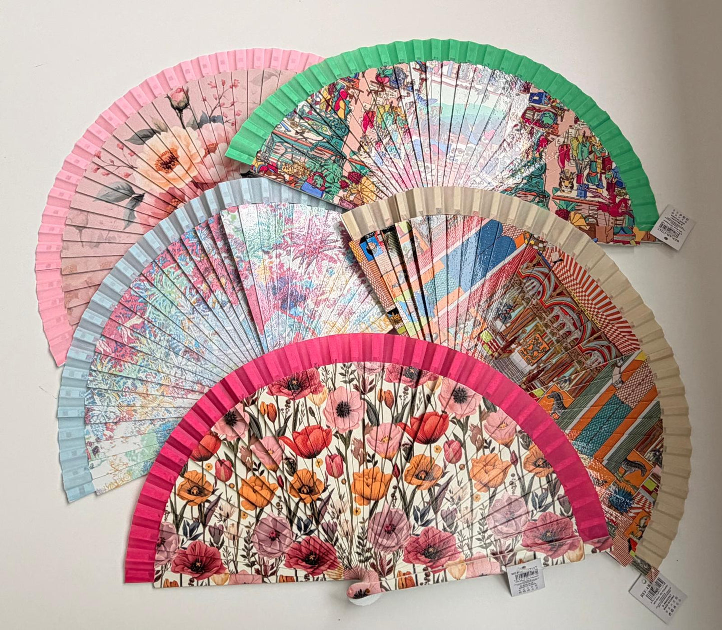 Abanicos con Diseños - Ideales para verano