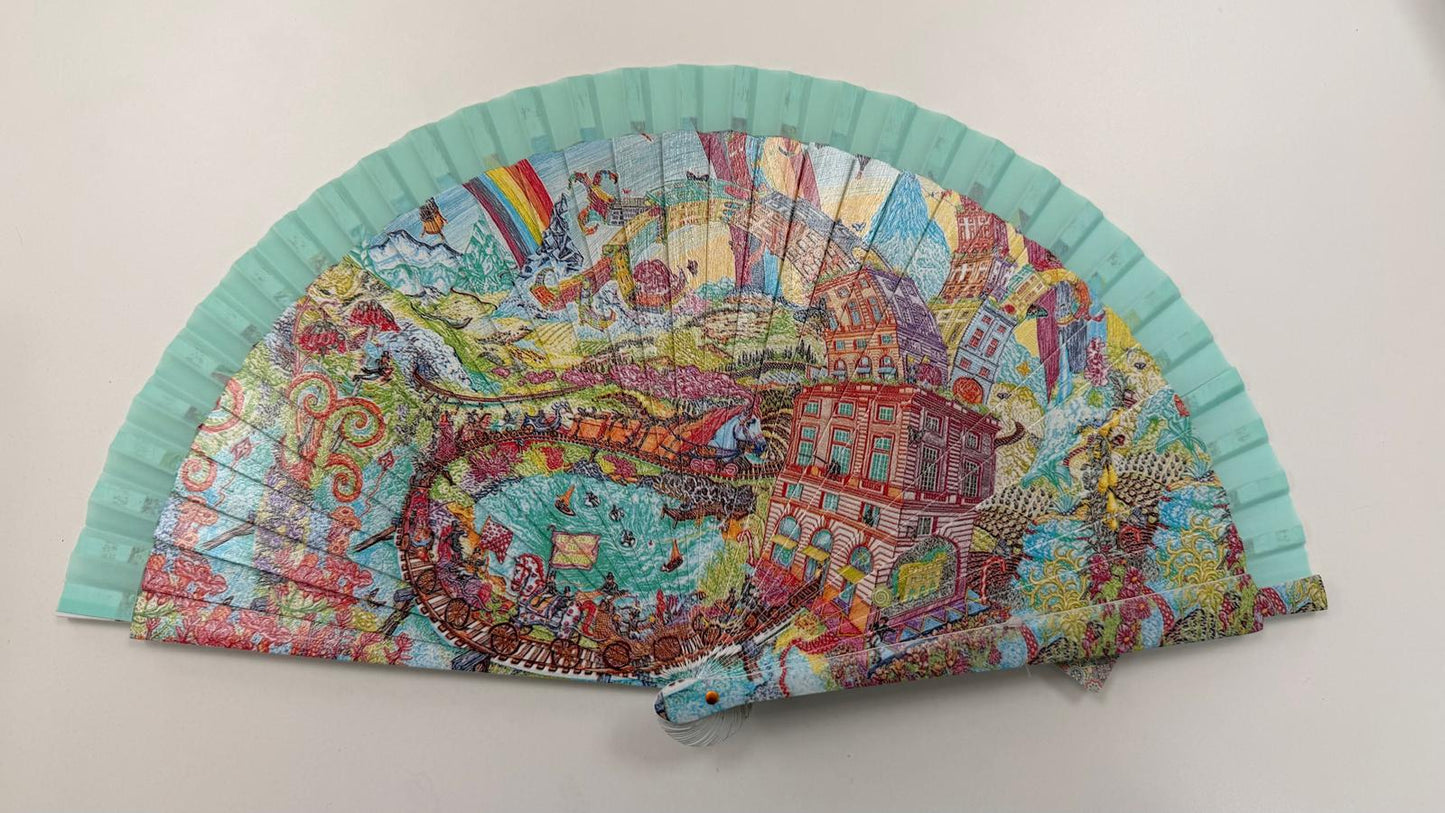 Abanicos con Diseños - Ideales para verano