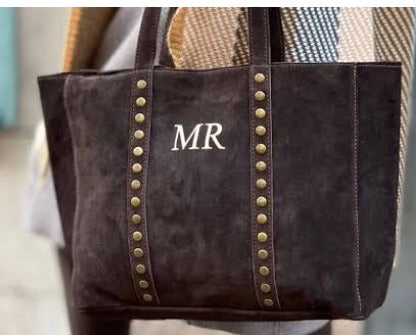 Bolso Bela de Piel en Ante Natural Personalizado