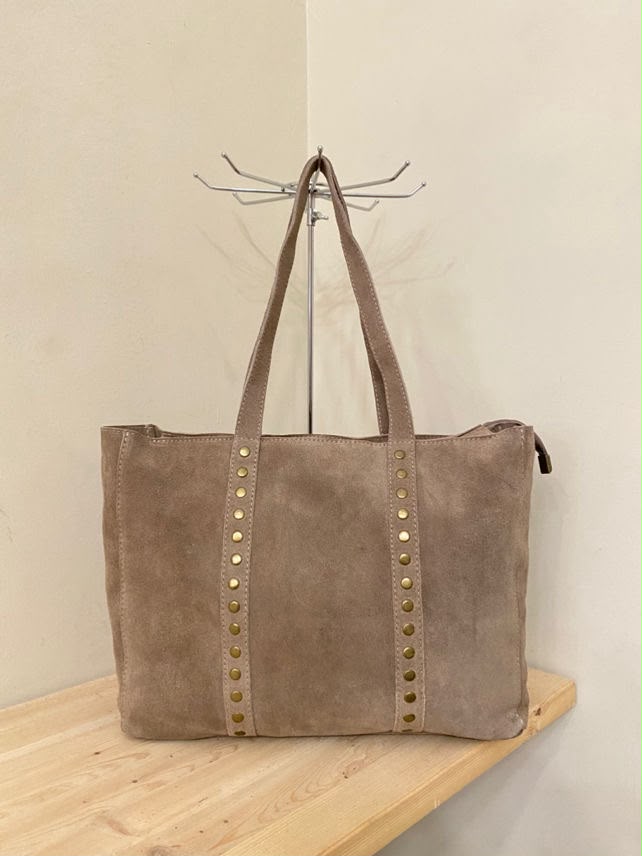 Bolso Bela de Piel en Ante Natural Personalizado