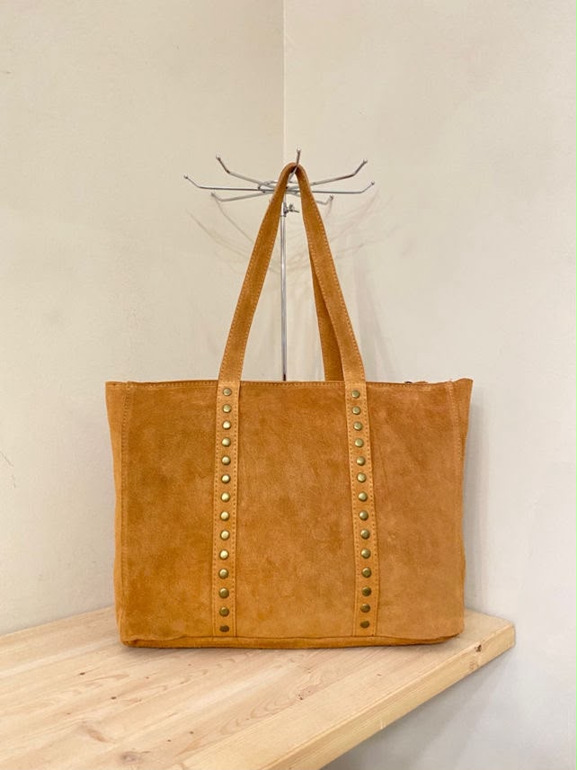 Bolso Bela de Piel en Ante Natural Personalizado