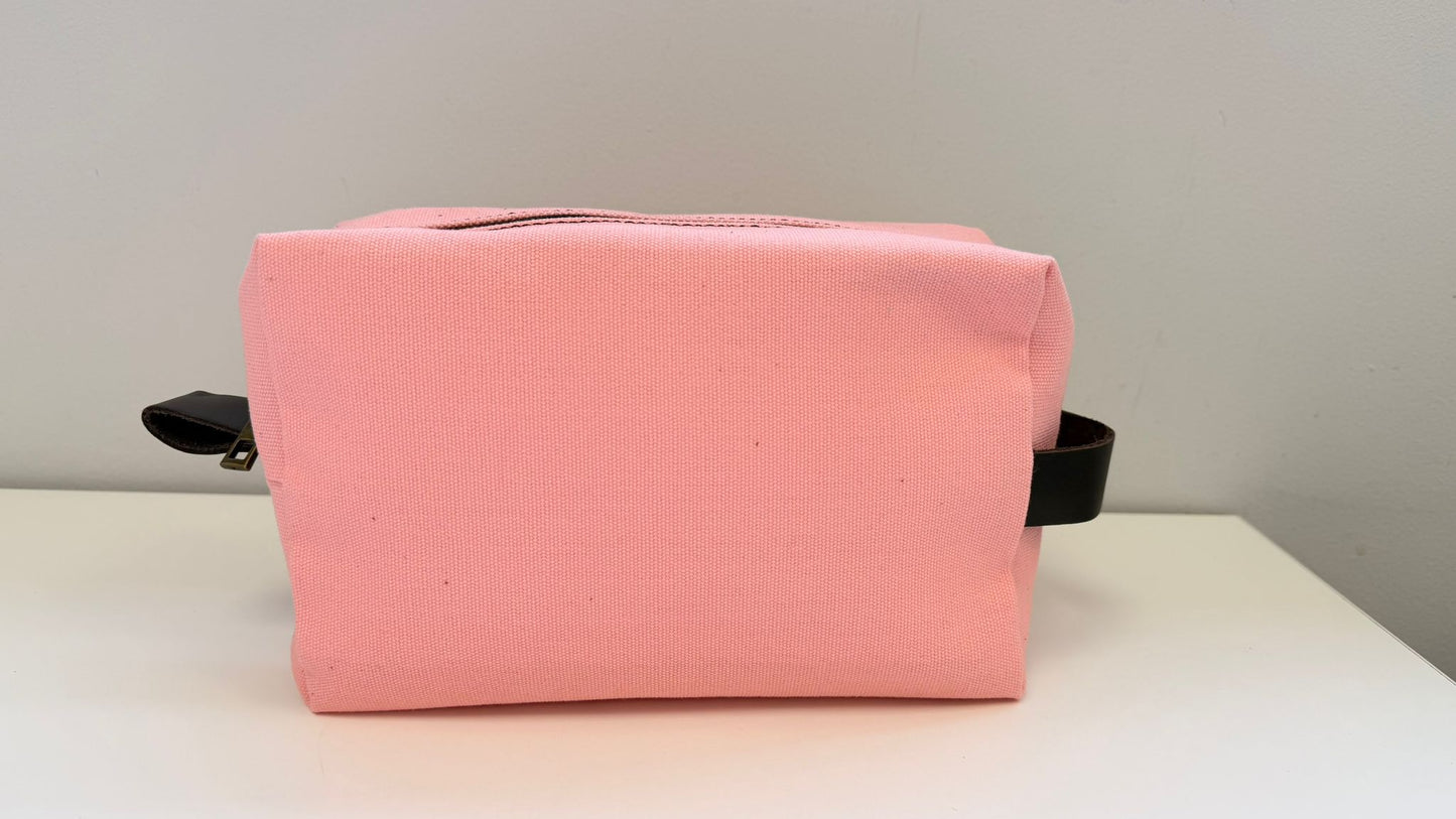 Neceser Personalizado de Tela y Piel auténtica - Unisex