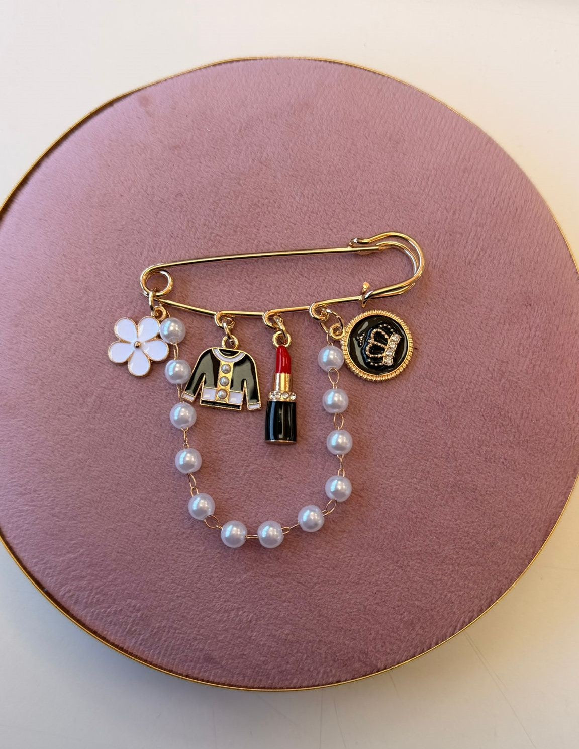 Broche de Imperdible Fantasía