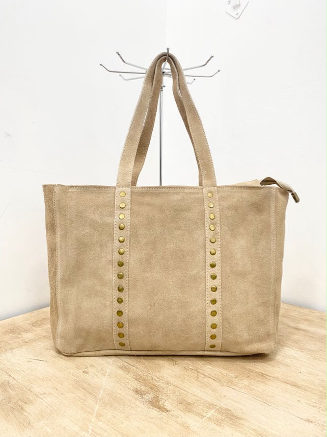 Bolso Bela de Piel en Ante Natural Personalizado