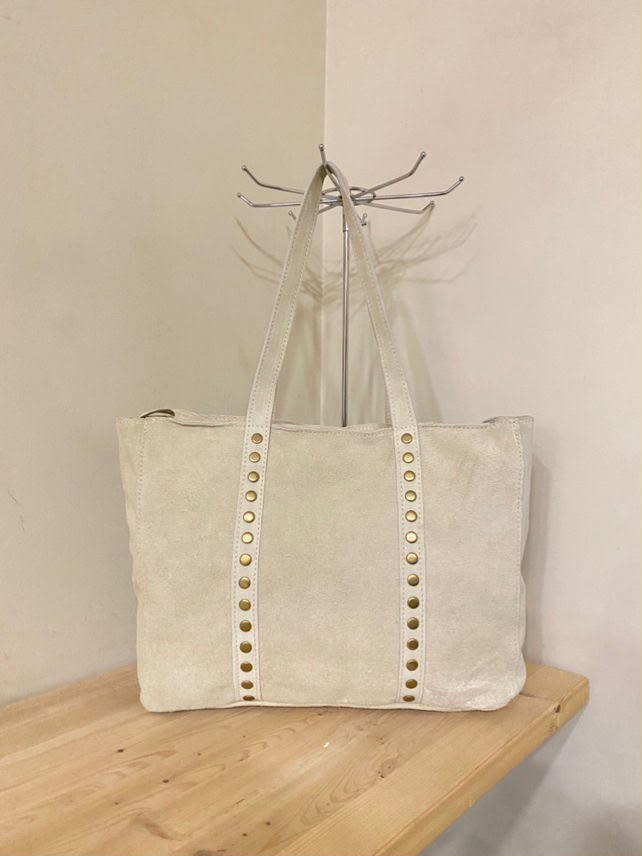 Bolso Bela de Piel en Ante Natural Personalizado