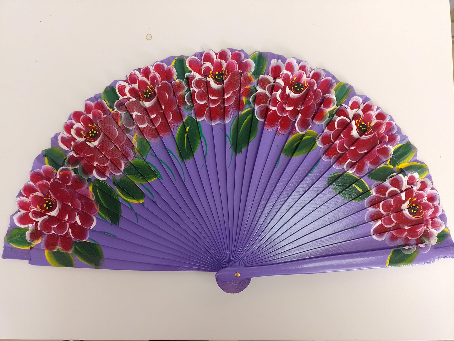 PUANAH Abanicos pequeños de Verano de Colores Vibrantes
