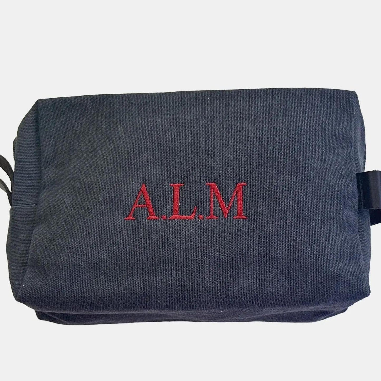 Neceser Personalizado de Tela y Piel auténtica - Unisex
