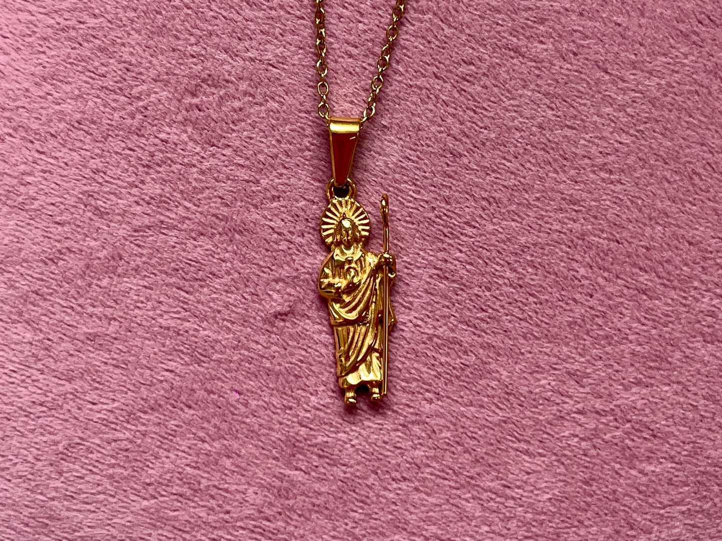 Silueta de San Judas – Protección y Fe - Acero Inoxidable